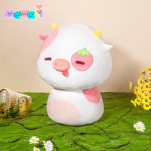 Load image into Gallery viewer, Mewaii Mushroom Family Cow Kawaii Plush Pillow Squish Toy
