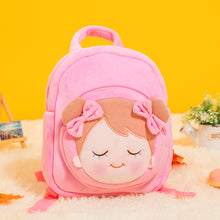 Load image into Gallery viewer, Plush Doll Rag Baby Doll Backpack for Newborn Baby &amp; Toddler
