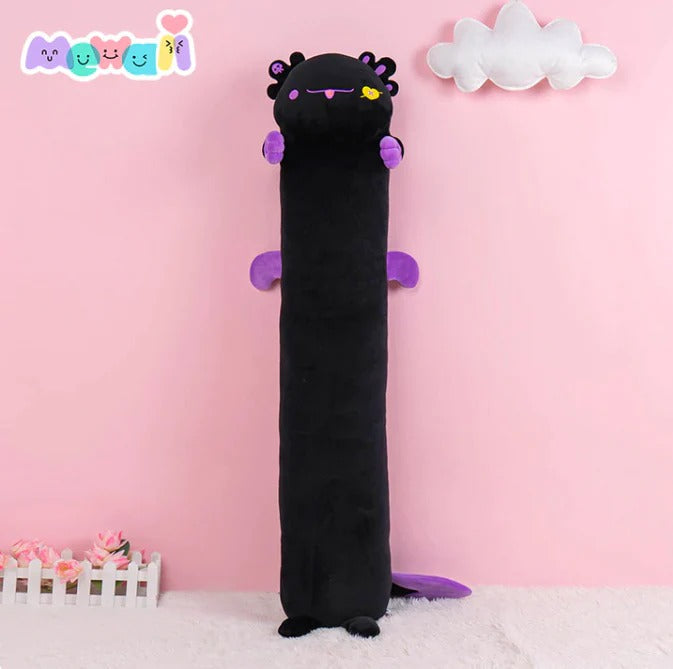 Mewaii™ Original Design Devil Black Axolotl Stuffed Animal Kawaii Plush Pillow Squish Toy