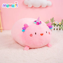 Load image into Gallery viewer, Mewaii Fluffffy Family Axolotl Queen Stuffed Animal Kawaii Plush Pillow Squish Toy