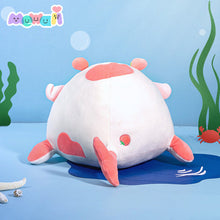 Load image into Gallery viewer, Mewaii Ocean Series Pink Whale Cow Stuffed Animal Kawaii Plush Pillow Squish Toy